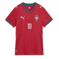 Koszulka piłkarska Portugalia Bernardo Silva #10 Strój Domowy dla kobiety MŚ 2026 tanio Krótki Rękaw